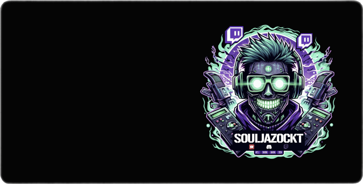 Souljazockt Gaming Mousepad XL